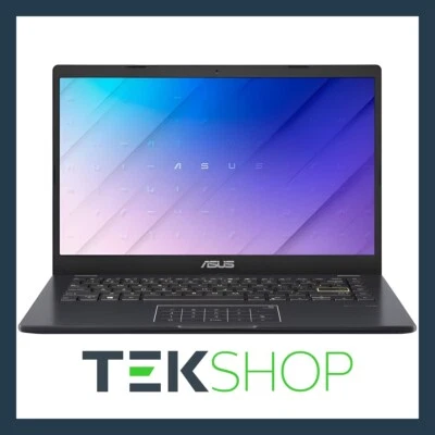 ASUS Vivobook Go 14 E410 14" Full HD Laptop Intel N4500 4GB RAM 128GB Blue #OB - Image 1 of 4