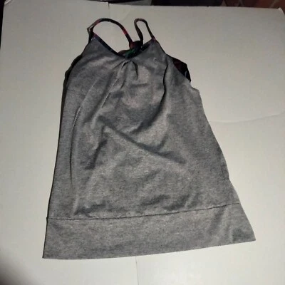 Aviva Sujetador Deportivo Gris Estante Activo Camiseta Sin Mangas Grande Mujer Foto 1 de 4