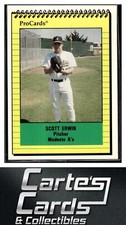 Scott Erwin 1991 ProCards #3079  Modesto A's