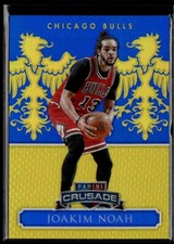Joakim Noah 2014-15 Panini Excalibur Crusade Blue /149 #63 Chicago Bulls