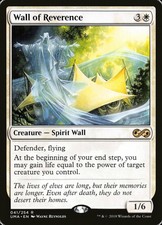 1X Wall of Reverence Ultimate Masters NM/EX MTG CARD