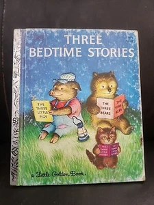 Three Bedtime Stories   A Little Golden Book - Picture 1 of 4