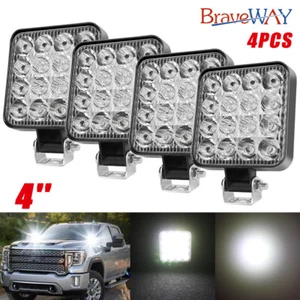 4PCS 4" LED Work Light Spot Driving Fog Lamp Car SUV Truck ATV Offroad Tractor - Picture 1 of 9