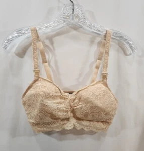 Cosabella Never Say Never Mommie Nursing Bra Women's Size S Beige Lace Maternity - Picture 1 of 12