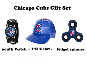 Chicago Cubs Youth Boys Gift Set - Birthday gift for Kids - 3 item gift set - Picture 1 of 6
