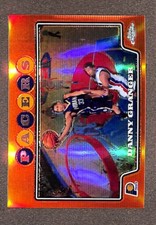 2008-09 Topps Chrome Refractor Orange #48 Danny Granger /499