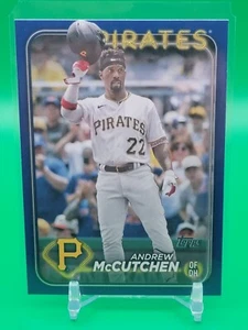 BARGAIN BIN: 2024 Topps Series 2 Andrew McCutchen Blue Yankees - Picture 1 of 1