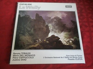 3LP Box RENATA TEBALDI Catalani La Wally DECCA SET 394 FFSS UK 1969 MINT - Picture 1 of 10