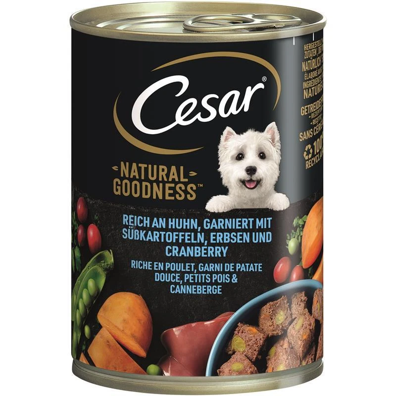 Cesar Natural Goodness mit Huhn | 6x 400g - Bild 1 von 1