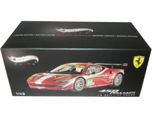 Ferrari 458 Italia Gt2 51 13th Le Mans 2011 Fisichella Bruni Vilander Elite 1:43 - Immagine 1 di 1