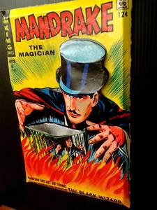 Plart / prototype discontinued 3-D Poster of Mandrake Magic cover 11x17  - Picture 1 of 1