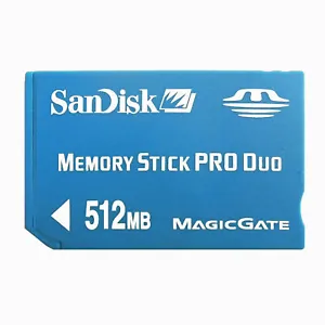 Sandisk 32MB 128MB 256MB 512MB Memory Stick Pro Duo MSPD Memory Card Sony Camera - Picture 1 of 60