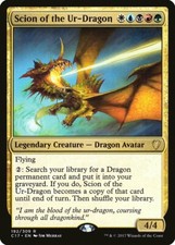 Scion of the Ur-Dragon X (1) Commander 2017 MTG VG/EX 4RCards