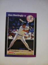1989 Donruss Don Mattingly Yankees Nm