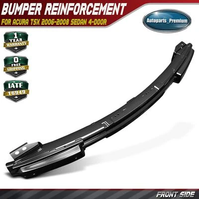 Front Steel Bumper Reinforcement Impact Bar for Acura TSX 2006 2007 2008 Sedan - Image 1 of 4