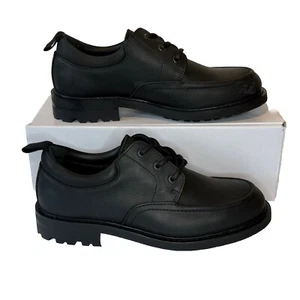 Zapatos para mujer Margaret Howell Paraboot talla 7 zapatos bajos de cuero negro Euro 40 MHL - Imagen 1 de 22
