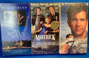 MEL GIBSON BOX SET VHS HiFi Forever Young, Maverick, Man Without A Face NEW  - Picture 1 of 6