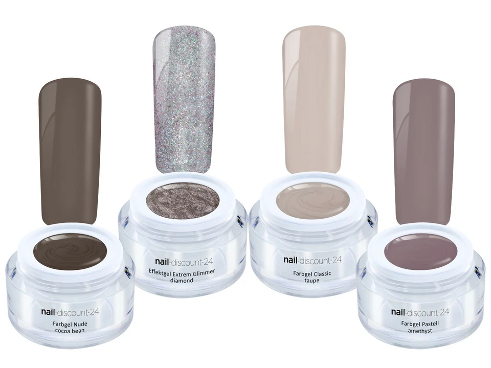 EN VOGUE Color Farb Effekt Gel SET UV LACK LED GEL Nail Art French French Nagel - Bild 1 von 3