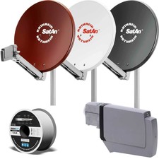Kathrein CAS80 Offset Parabolantenne - Grau
