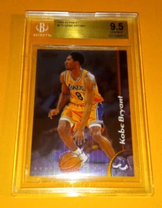 1998-99 Topps Finest Kobe Bryant #175 - BGS 9,5 gema como nuevo - Lakers - Imagen 1 de 2