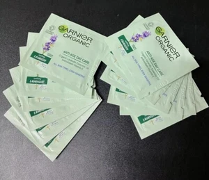 12x Garnier Cosmos Crema Giorno Bio Antietà Lavandina 1,5ml Campione Bustina Vegan - Foto 1 di 2