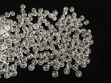 180 Vintage Murano Italy Crystal Glass Beads Prism Lamp Parts, 1/2" Dia (1.4 cm)
