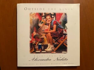 RARE 1996 FIRST EDITION / PRINTING OUTSIDE THE LINES ALEXANDRA NECHITA SIGNED - Picture 1 of 5