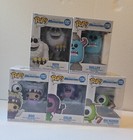 FUNKO POP 5pc Complete Set! Monsters Inc. Rare