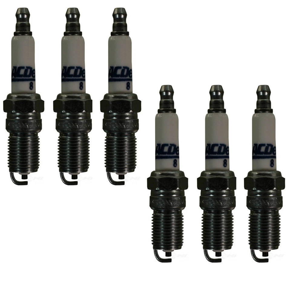 Juego de 6 bujías Rapidfire AcDelco para Peugeot 604 1977-1981 6 cilindros Foto 1 de 1