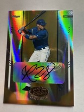 Alexis Alex Rios 2004 Donruss Leaf Certified Mirror Gold Autograph Auto /25 SSP