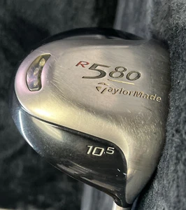 TaylorMade R580 Titanium Driver 10.5 Degree MAS2 Ultralite Graphite Flex RH 46” - Picture 1 of 12