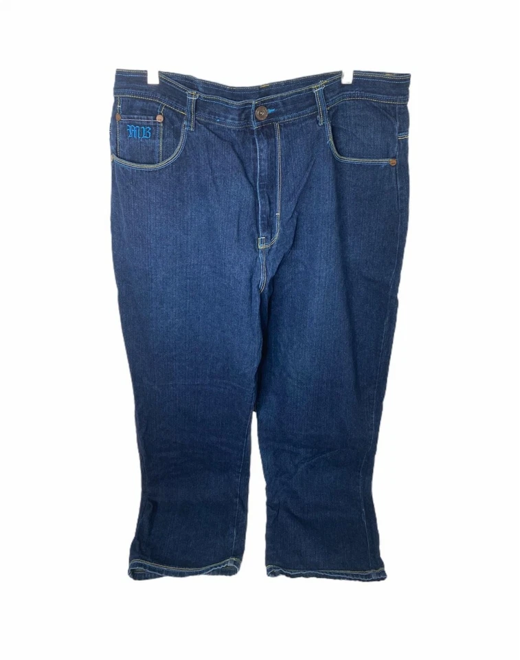 Jean Makaveli Hombre’s 42 x 32 Años 90’s Azul Denim Vintage 5 Bolsillos Foto 1 de 4