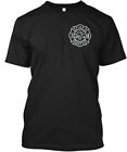 Patriot Apparel Thin Red Line Firefighte Fire Dept T-Shirt Made In Usa S To 5Xl