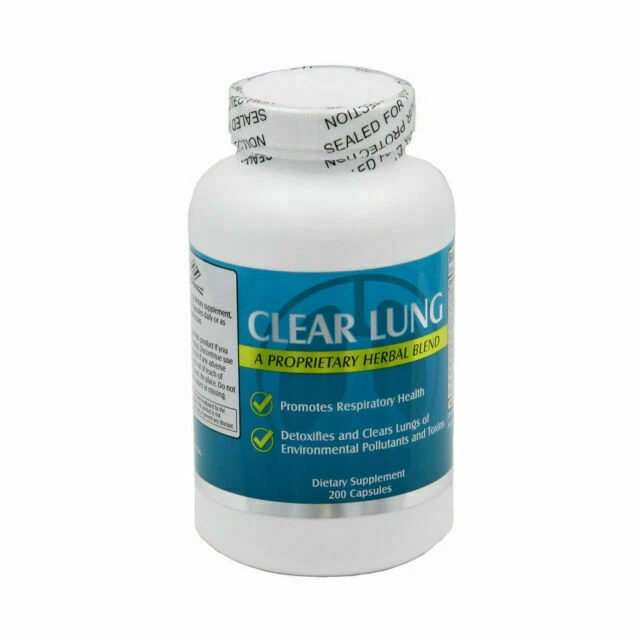 Nu-Health Clear Lung Capsules - 200 Count