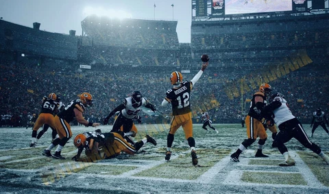GREEN BAY PACKERS QUARTERBACK AARON RODGERS 19”x13” COMMEMORATIVE POSTER Cover