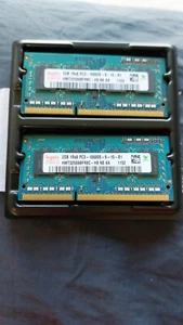 For Hynix 2X 2GB 1Rx8 PC3-10600S-9-10-B1 Memory RAM HMT325S6BFR8C-H9 NO AA 1152 - Picture 1 of 2