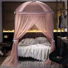 Newly Listed Mosquito Net With Tubes Bow Supporter Romantic Bed Netting Canopay