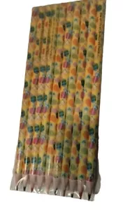 Easter Colored Pencils 10 Standard Yellow Easter eggs party favors - Picture 1 of 4