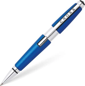 Cross Edge Rollerball Pen Nitro Blue Business University Work Office Engrave - Bild 1 von 9