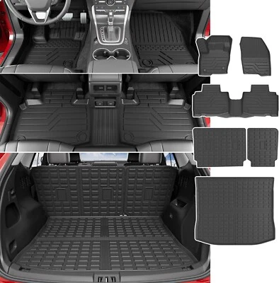 Cargo Liners Backrest Floor Mats Trunk Liner For 2015-2024 Ford Edge 5 Seater - Изображение 1 из 4