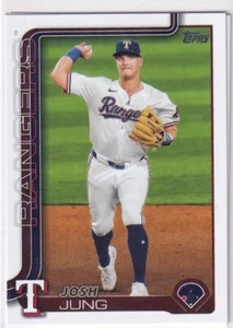 2025 Topps MLB Baseball Series 1 No. 117 Josh Jund Rangers - Picture 1 of 2