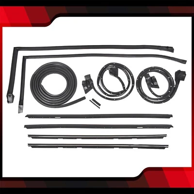 9Pcs Trunk Seal Weatherstripping Kit 128555 For any Monte Carlo SS 1983-1988 - Image 1 of 4