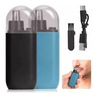 Nose Hair Trimmer USB Charging High Quality Electric Portable Men Mini Nose Hair - Picture 1 of 14