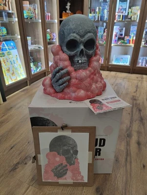 Escultura e estampa Michael Reeder Cloud Diver chiclete edição Bobby #36/75 - Imagem 1 de 4