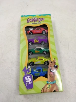 Racing Champions 2002 5 x Cartoon Network Scooby-Doo Die Cast Cars Street Wheels Foto 1 de 3