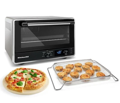 KitchenAid KCO124BM Horno de encimera con freír al aire - Negro Foto 1 de 4