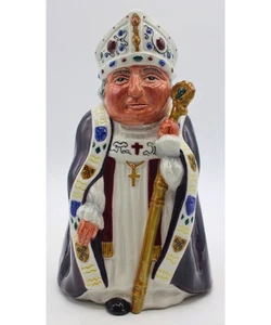 RARE Staffordshire Fine Ceramics Archbishop Toby Jug - Picture 1 of 5