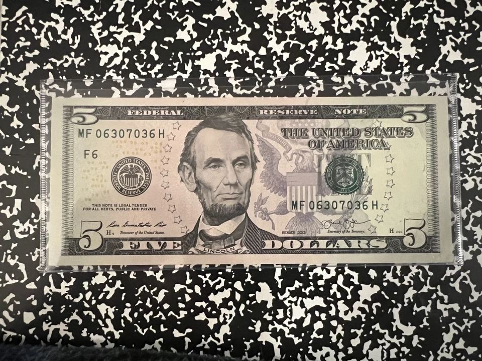 Five dollar $5 Radar Note - Image 1 of 1