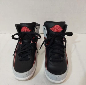 Boys Black, Red and White High-Top Air JORDAN 23 Tennis Shoes – size 6.5 US - Picture 1 of 7