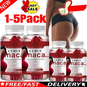 1-5X` Curve Maca Plus Made Specialty 3000mg For Butt Hips BBL Gummies 60gummies` - Picture 1 of 16